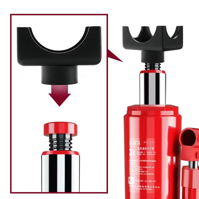 1pc Bottle Jack Axle Saddle Adapter Axle Adapter Saddle Adapter for 2/3Inches Saddle Adapter Lifting Jack Adapter Auto Supplies