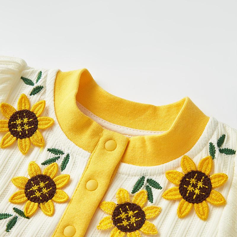 Sommer 2025 Baby Mädchen Prinzessin Strampler: Stilvoller & Leichter Body