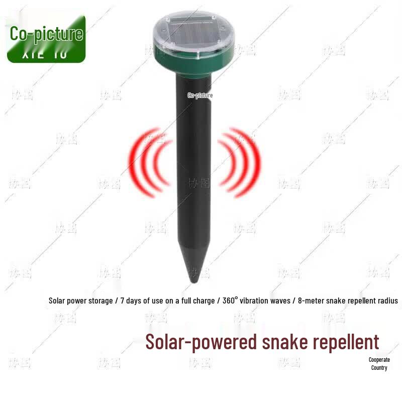 Solar Powered Outdoor Ultrasonic Pest Repeller