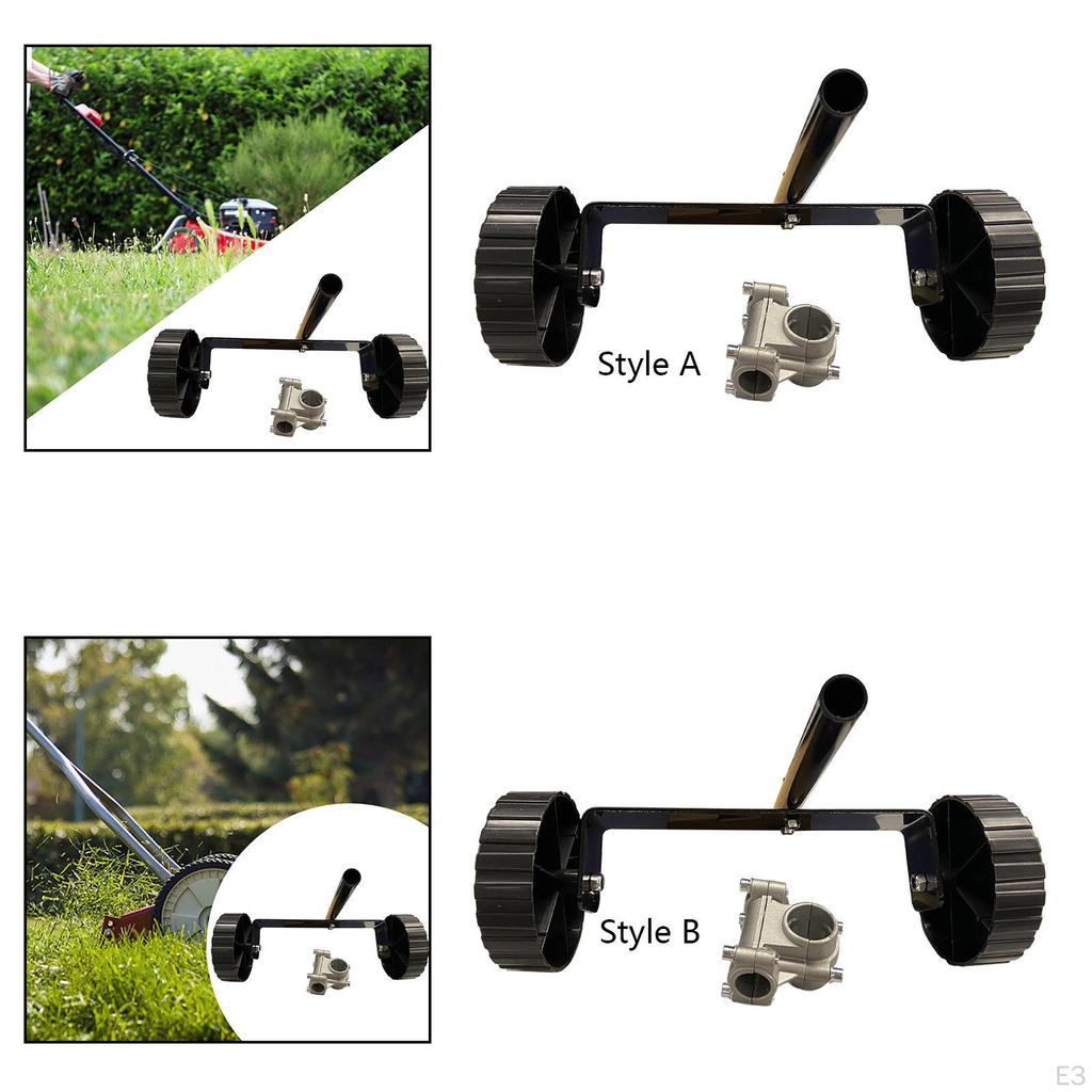 Weed Wacker Wheels Adjustable Easy Installation String Trimmer Support for Eater Walk