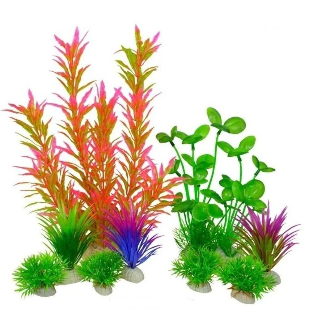 Plastic Simulation Aquatic Plant Natural Look Green Water Grass Underwater Plants  Goldfish Tanks