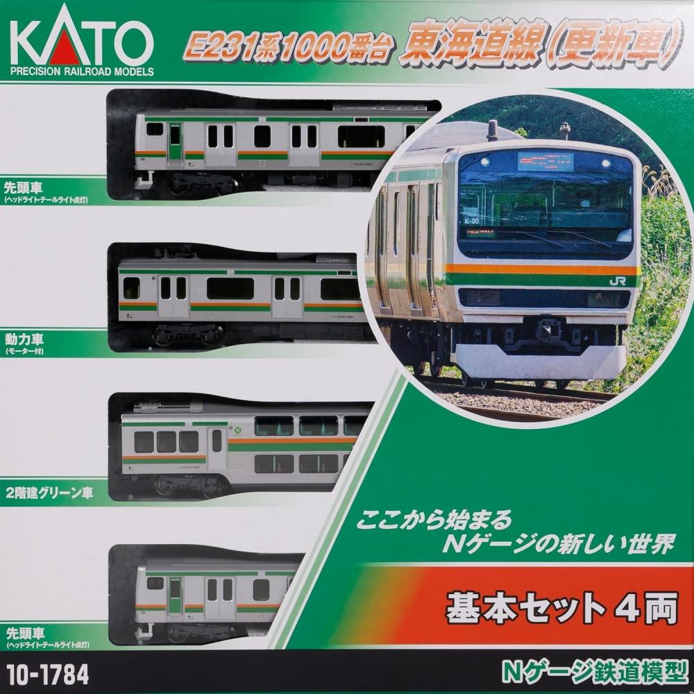 Kato N Gauge E231 Series 1000 Type Basic Set 4 Cars 10 1784