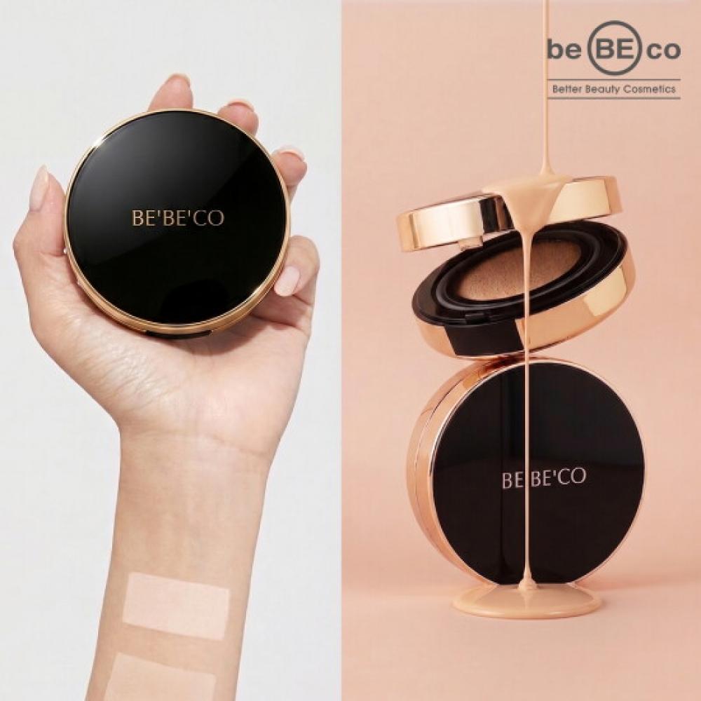 Bebeco Close Fit Cover Essence Cushion Spf50+ Pa+++ 15g + Refill 15g + 2 Puff