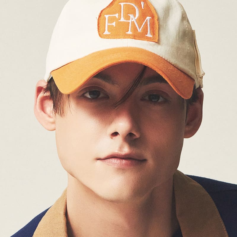 

dontforgetme DFM TWO TONE PATCH RUSSET ORANGE-STRAP Russet Orange