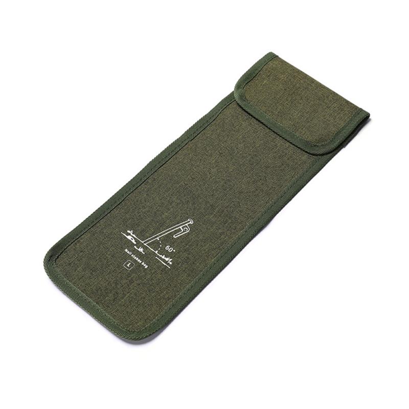 Outdoor Camping Tent Peg Bag Multifunctional Ground Nail Storage Pouch Travelling Hiking Tent