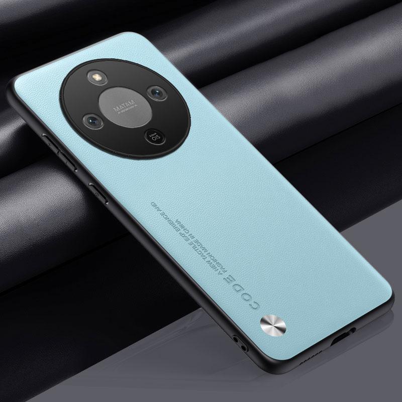 Luxuriöse PU-Lederhülle für Huawei Mate 70 60 40 30 Pro Hülle Weiche Silikon Schutzhülle Handyhülle