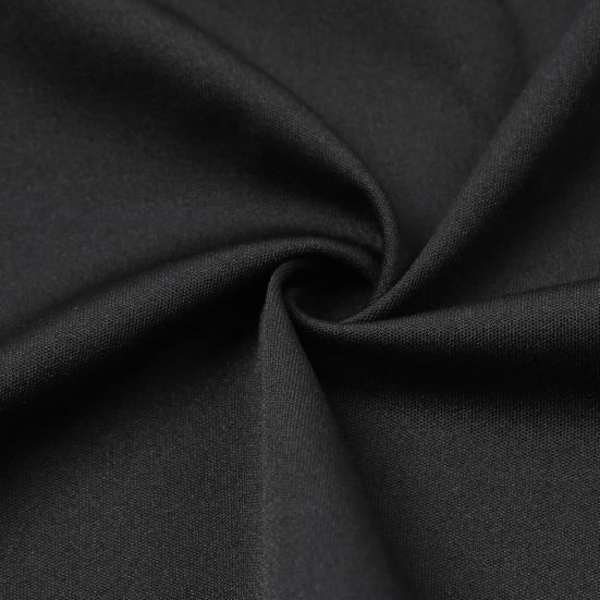 Long Sleeve Women Dress Round Neck Elegant Zipper Design Charming Polka Dot Mesh Party Dress for Party