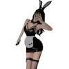 Xianyi Lingerie Halloween Two-dimensional Cos Bunny Sexy Temptation Passion Tight Maid Uniform 513