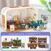 Model Miniature Items Dollhouse Accessories Kitchen Koala Kitchen DIY Scene  Dollhouse