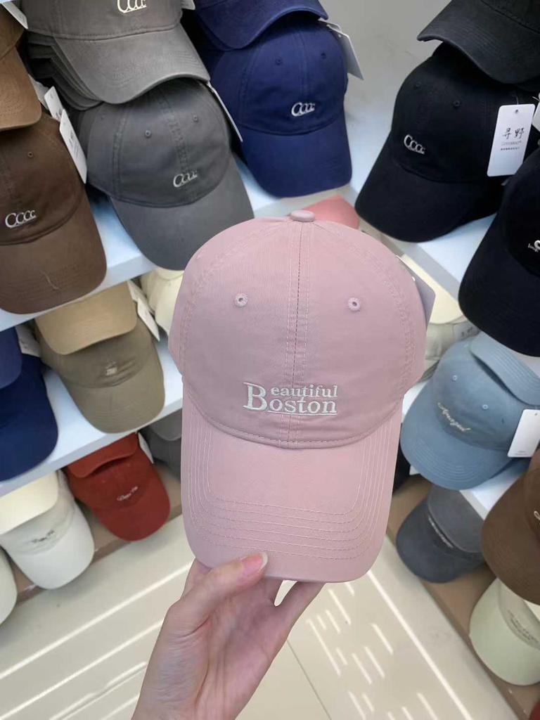 Fashion Hat Big Head Circumference Trendy Brand Letter Baseball Cap Korean Version Face Small Cap New Men's and Women's Sun Hats Versatile