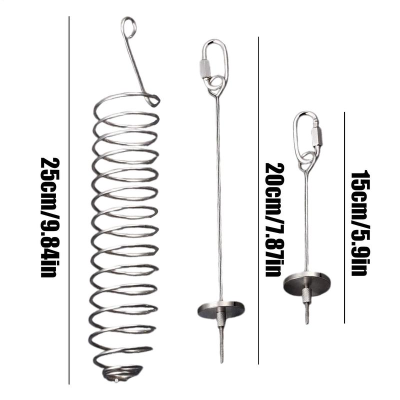 Bird Toys For Parrots Conure Toys Fruit Feeder Bird Supplies 3 Pieces Stainless Steel Cage Accessories Foraging Pet Supplies