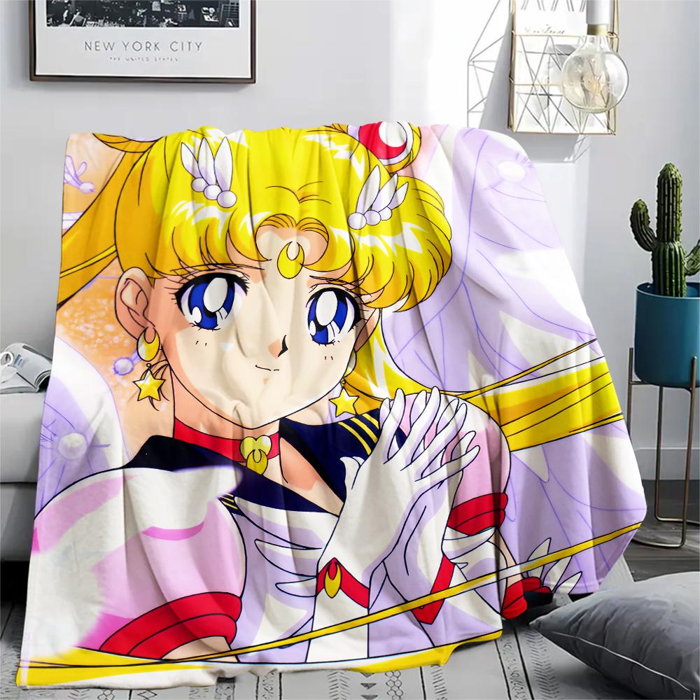 Sailor Moon Sailor Moon Blanket, Sailor Moon Fan Soft Throw, Ideal Gift.chl