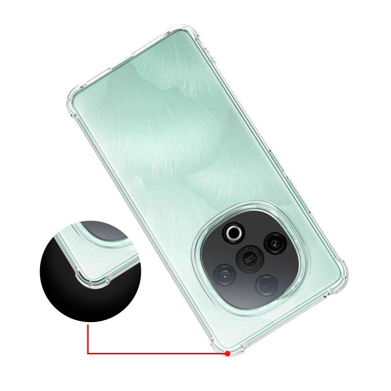 Applicable to VIVO Y300/Y19 5G four-corner anti-drop mobile phone case S60 5G domestic version transparent TPU soft case Y04