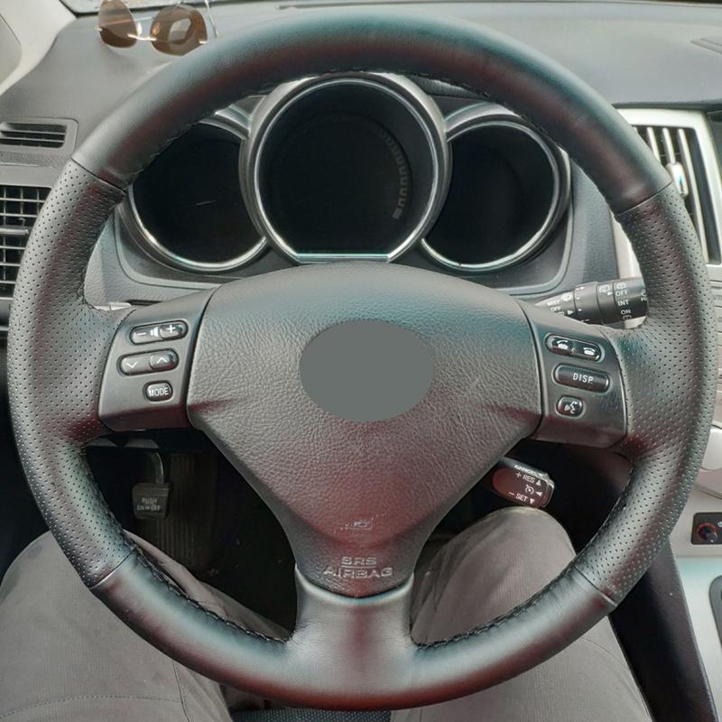 Auto-Lenkradabdeckung für Lexus RX330 RX400h RX400 2004–2007, Toyota Corolla Verso Camry, individuelles Lederlenkrad