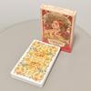 10*6cm Romantic Lenormand Oracle Deck In Russian Language Floral Motifs of The Art Nouveau Style 37 Pcs Cards