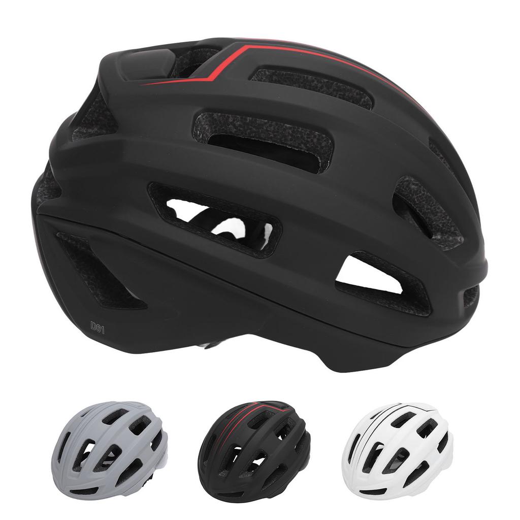 Bike Helmet for Adults Men Women PC Adjustable Breathable Lightweight Cycling Helmet for Mountain Road Bikes Cycling Helmet