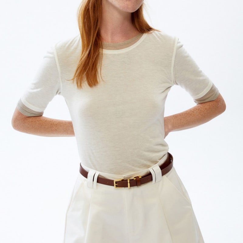 

athe vanessabruno Сумка Коричневый Кожаный Ремень с Квадратной Пряжкой AABE4E026W2 XXX