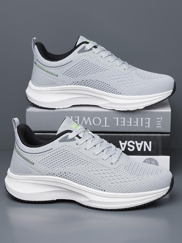 White Walking Men's Shoes Breathable Casual Lightweight Running Basketball Sneakers Male High Quality Sport Shoes Man Sneakers