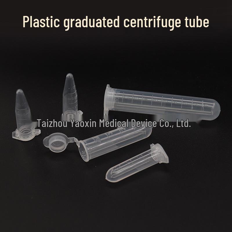 Plastic Centrifuge Tubes: 0.2ml to 100ml