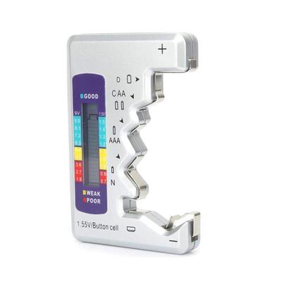Tester digital pentru baterie Afișaj LCD AA/AAA/9V/1.5V Buton pentru verificarea capacității bateriei Detector de verificare a capacității Instrument de diagnosticare