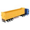 1:50 Scale Diecast Model Truck Toy Static Model Car Dump Truck for Kids Children Boys Gifts Yellow
