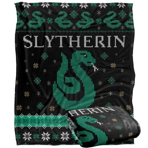 Harry Potter Slytherin Fair Isle Blanket