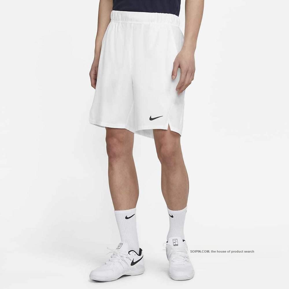 Nike Swim Essential Lightweight Comfortable Lace-Up Beach Shorts Men Shorts White Black DN3289-100