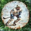 Metal Poster Wall Art Retro Hockey Sign Home Garage Decor