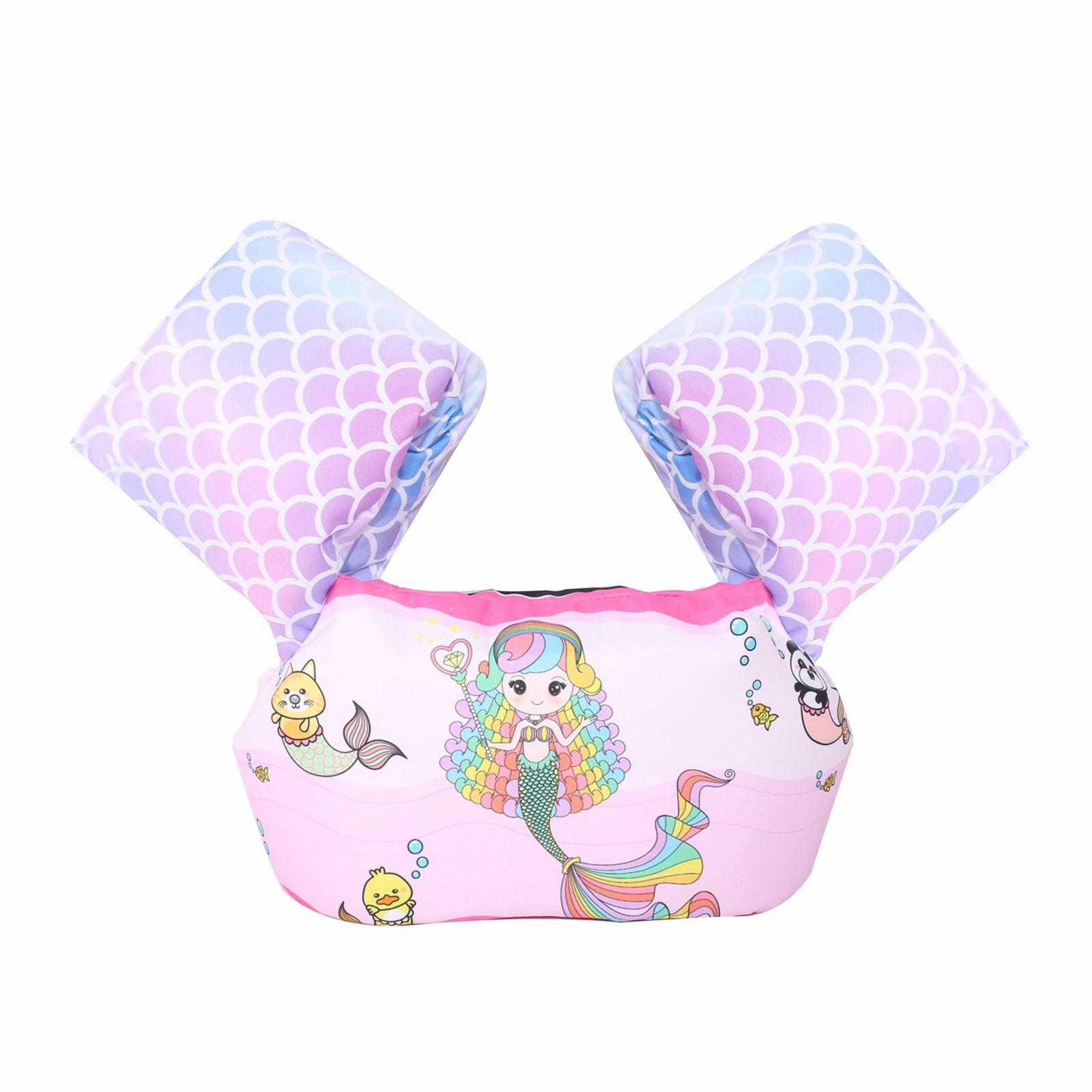 

Cartoon Kids Swim Vest Child Swimming Jackets Toddlers Floatie Swim Trainer Jackets for Child Learn Swiming Training O
