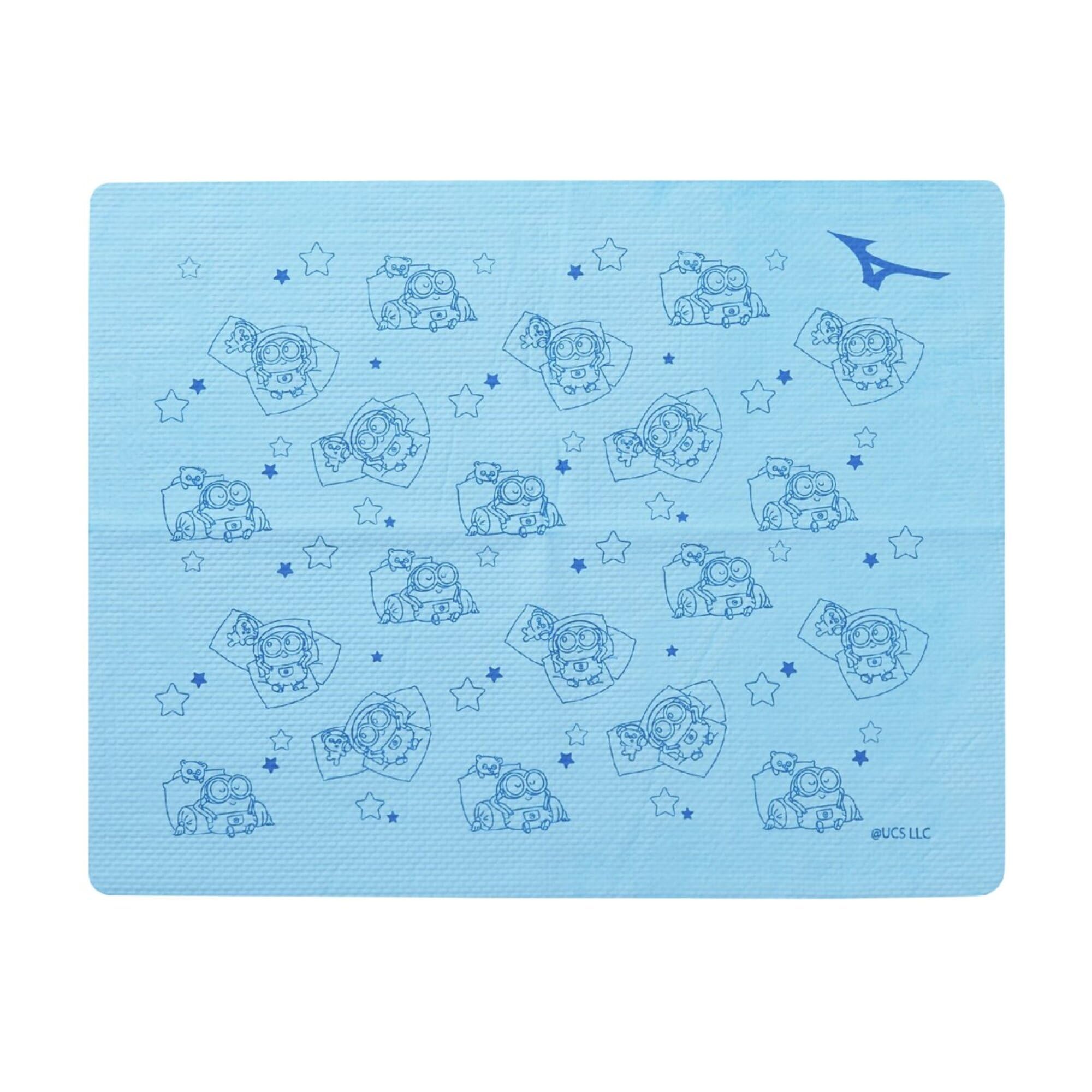 

MIZUNO Swimming Competitive Swimming Minion Bob Tim Swim Towel 25SS Pattern Design N2JYC500 F Size Pastel Blue & All-over