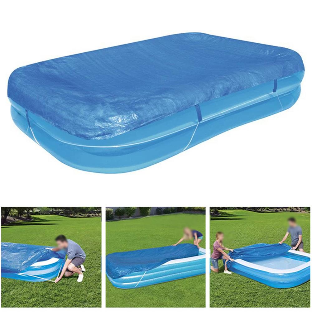 Multi Purpose Waterproof Cover for Pools and Camping Made from PE Tarpaulin Reliable Protection Against Debris and Water