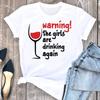 Casual Cats Blackjack Graphics Womans T-Shirt 90S Summer Shirts Short Sleeve O-Neck Blouses Female Crop Tops Clothing