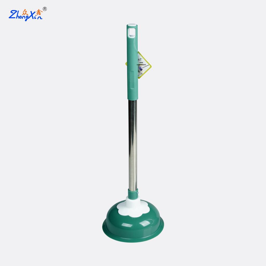 Stainless Steel Toilet Plunger Pump for Unclogging Drains and Pipes