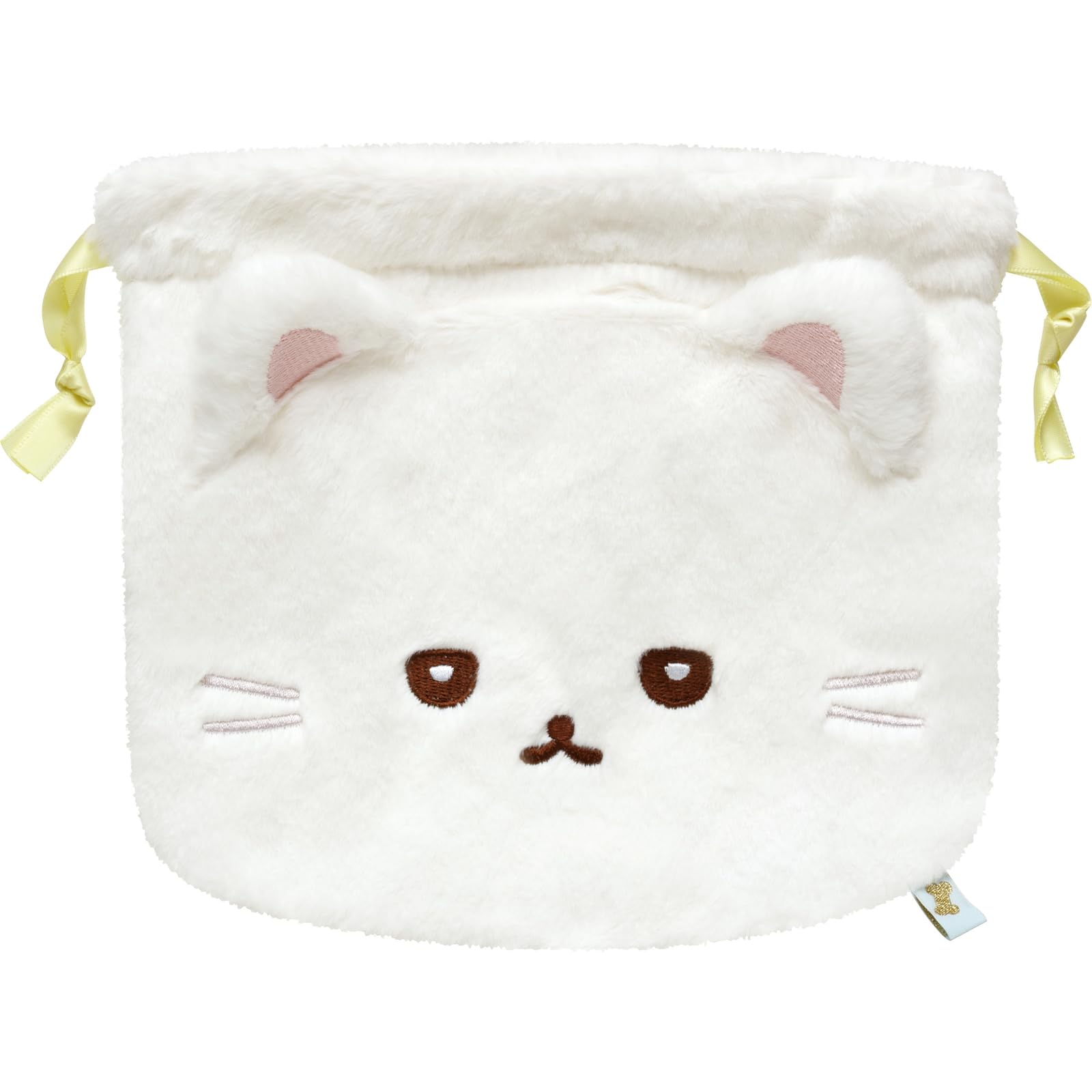 

CA76103 Plush Drawstring Bag Ishiyowa-chan Junior-chan Appears Junior-chan