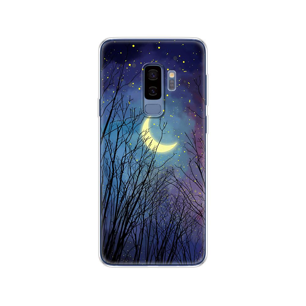 Měkké silikonové pouzdro TPU Pro Samsung Galaxy S9/S9 PLUS Kryt Pouzdro pro Samsung S9/S9 plus Ochranný kryt telefonu