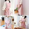 Adult/Children Kitchen Cooking Apron Solid Color Gardening Work Uniform Florist Apron  Florist Work