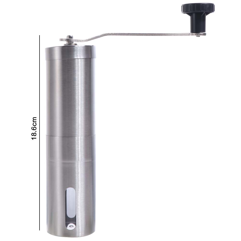 Stainless Steel Hand Crank Coffee Grinder Handmade Manual Coffee Grinder Hand Coffee Mill Office