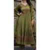 Indian Pakistani Cotton Kurta Pant Dupatta Set Bollywood Wedding Wear Kurti Set
