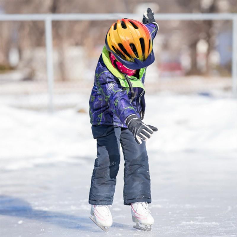 Kids Bike Helmet With Rear Light Adjustable Cycling Children Outdoor Riding Skateboard Safety Gear