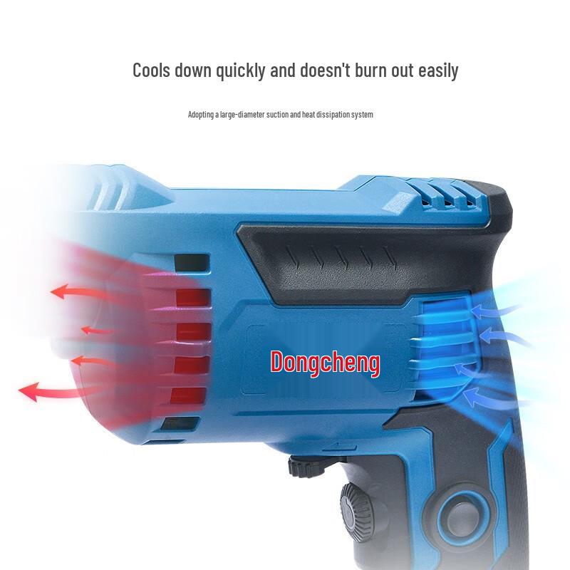Dongcheng 600W Household Electric Pistol Drill/Screwdriver CN plug (adapter included)