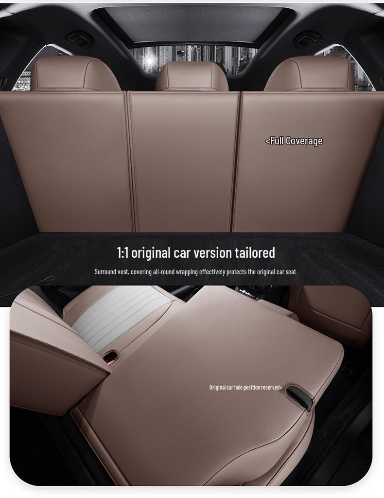 BYD Yuan Plus All-Season Leather Car Seat Cushion Cover