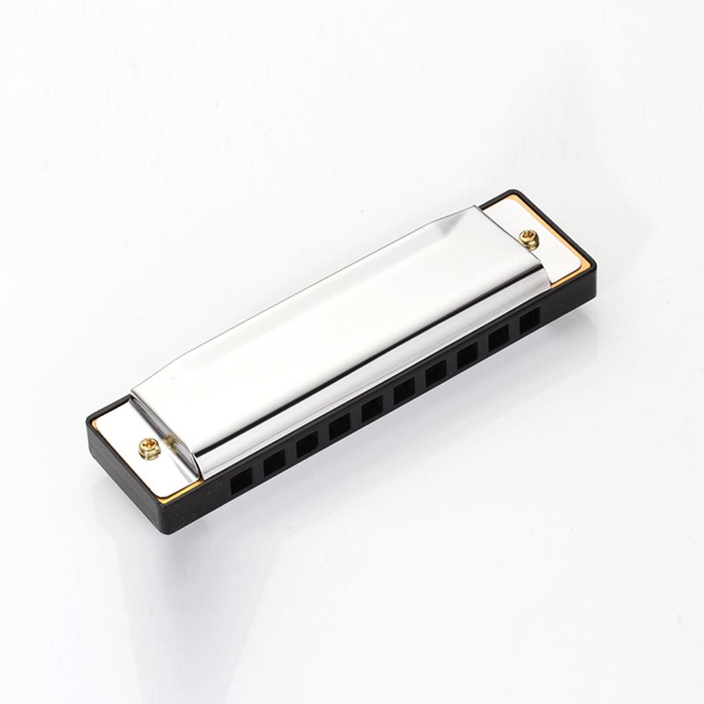 Professionelle Blues Mundharmonika aus Edelstahl, geeignet für Anfänger bis Fortgeschrittene, Harp, Maultrommel, Spieler, Langlebig, Stahl,