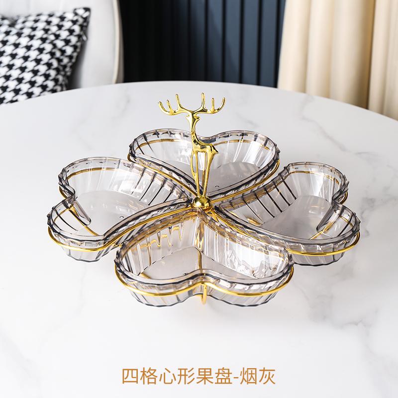 Plastic Fruit Bowl Snack Tray Dried Fruit Plate Candy Box Food Storage Box Fruit Plate Dried Fruit Boxes Dessert Plates Dishes