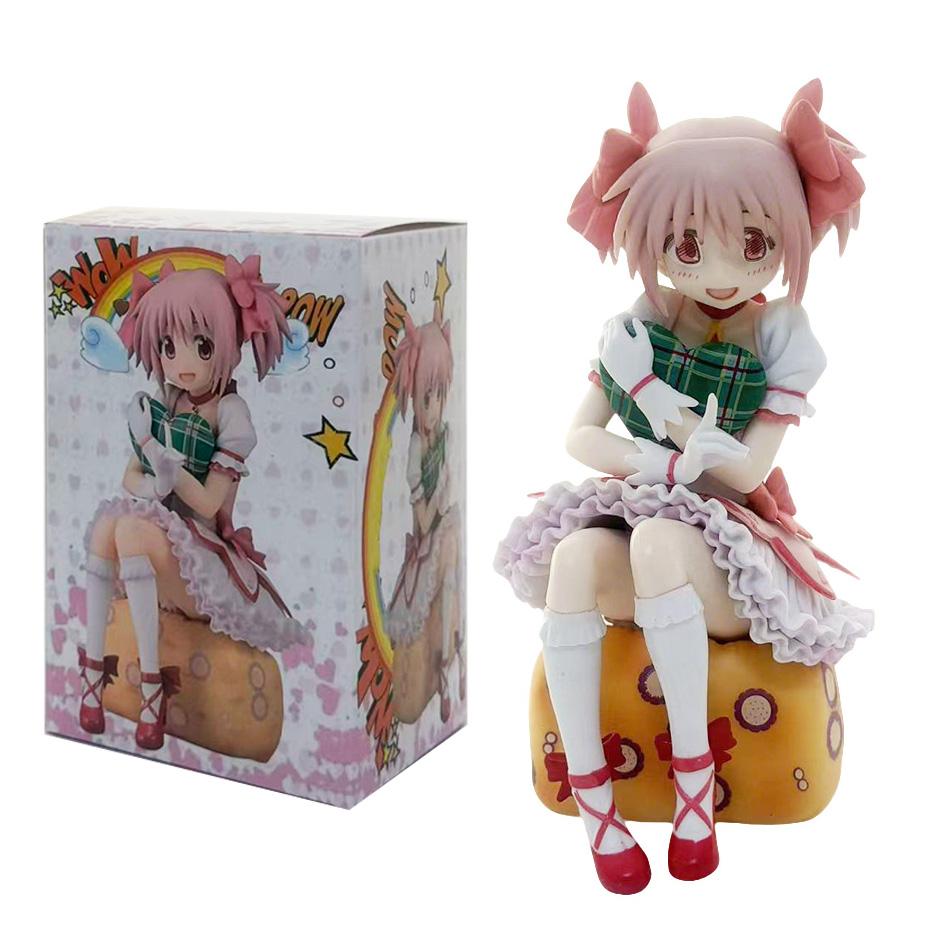 14cm Anime Magikano Puella Magi Madoka Magica Figure PVC Model Doll Desktop Decoration Action Figurine Collecting Toys Kid Gifts