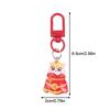 Cute Spring Festival Horse Keychain Lucky Wealth 2026  Year Pendant Chinese Style Resin Horse Key Ring Bag Pendant