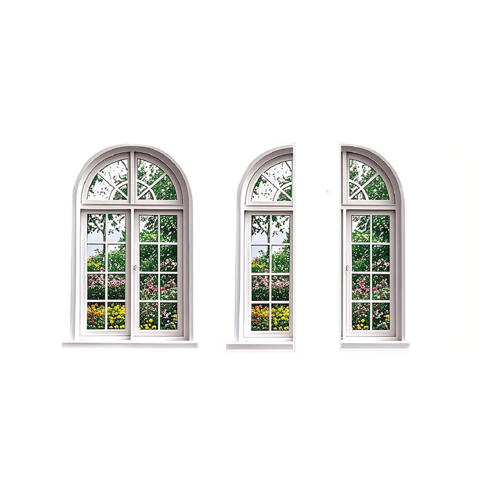 

Имитация 3D Стереоскопической Перфорированной Наклейки на Стену, Домашняя Фоновая Стена Океанского Пляжа, Съемная Декоративная Наклейка(2D) One Size