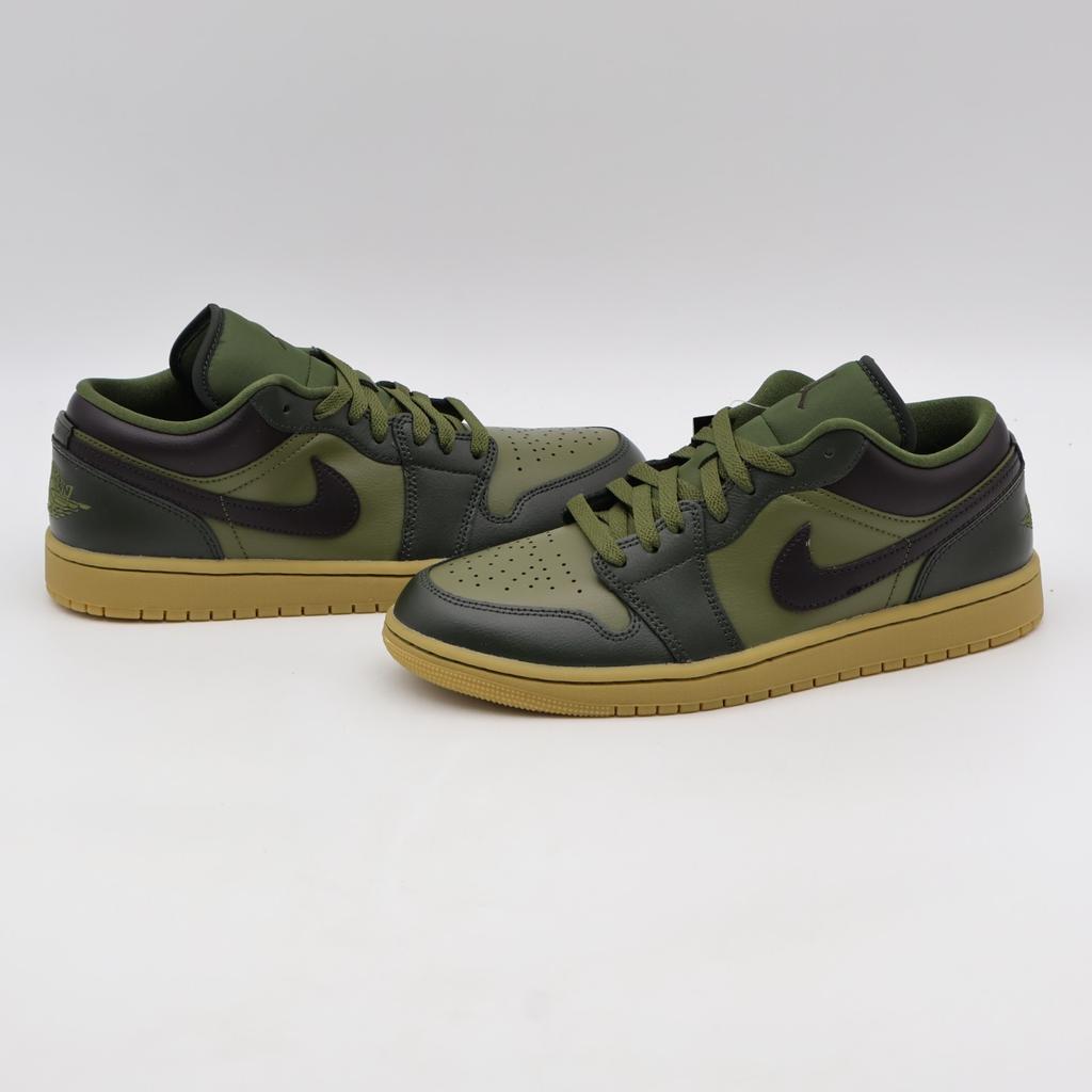IR0840-325 Nike Air Jordan 1 Low Sequoia Rough Green (Women's)
