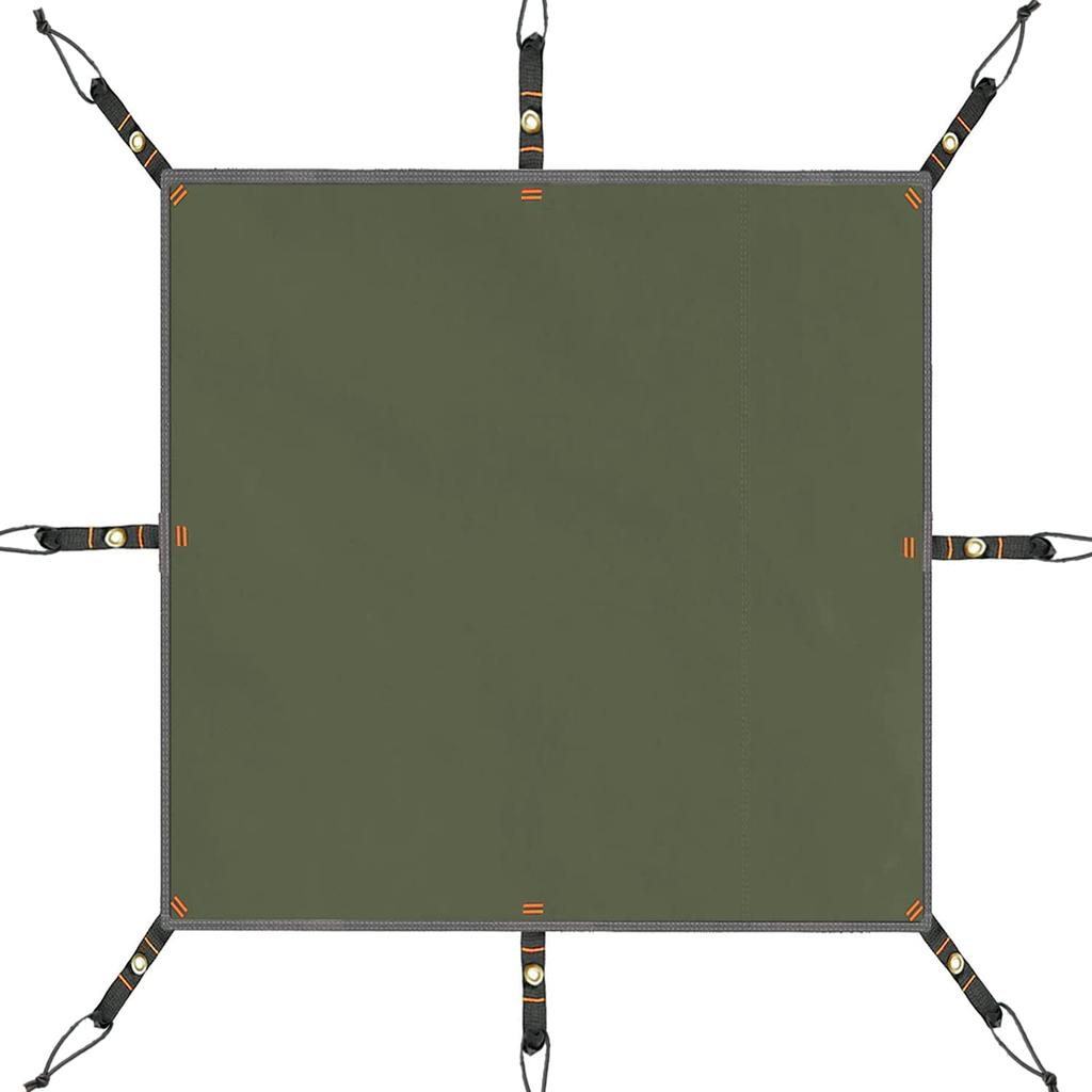 Farfly Tent Water Pressure Resistance Ground Comes with Easy To Storage Bag Included Green L Sheet, Waterproof, 3000mm, Sheet, Thick, Outdoor,