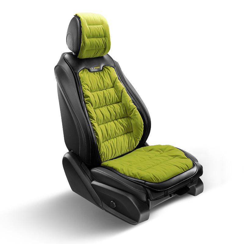 Winter Minimalist Plush Car Seat Cushion - Thickened for Warmth