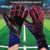 1 Pair Soccer Goalie Gloves Wear-resistant Impact Resistant Non-slip Texture Breathable Strong Grip Goalkeeper Gloves Goalie Gloves Sports Supplies